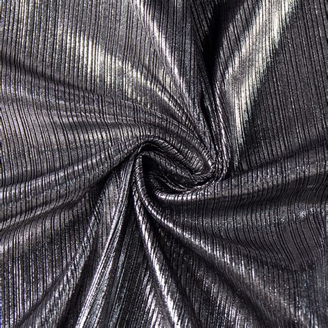 metallic stretch fabric|cheap metallic fabric.